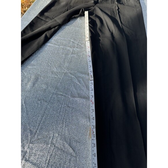 Vintage Nordstrom Bill Blass Womens Black Wool Sz 2  Pants Slacks - Picture 5 of 7